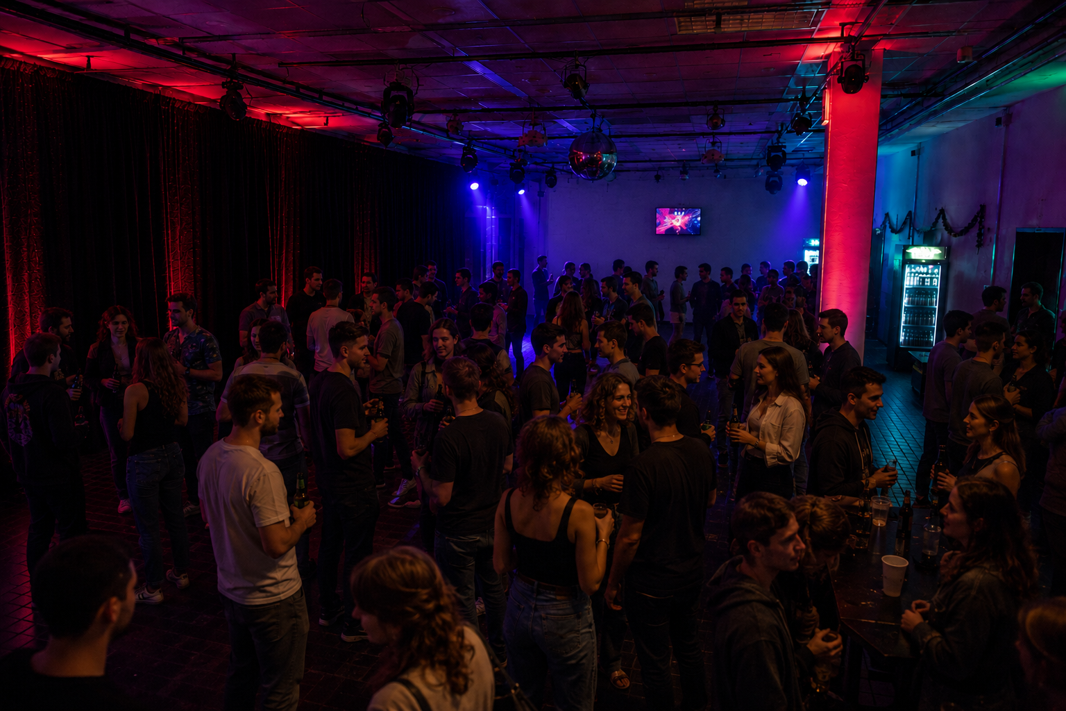 Foto von der Aftershow Party im AStA